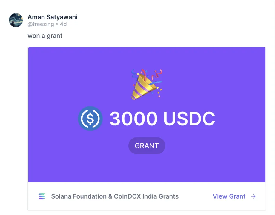 Solana Grants